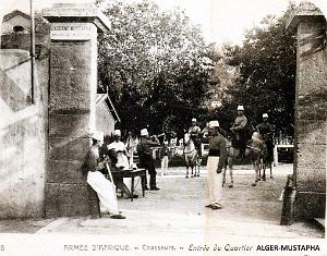 Alger - Mustapha - Caserne de Chasseurs d'Afrique